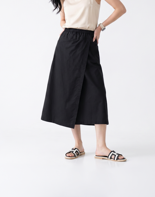 Cooling, Breathable & Stretchy Nomad Skirt With 2 Front Pockets & Elastic Waistband