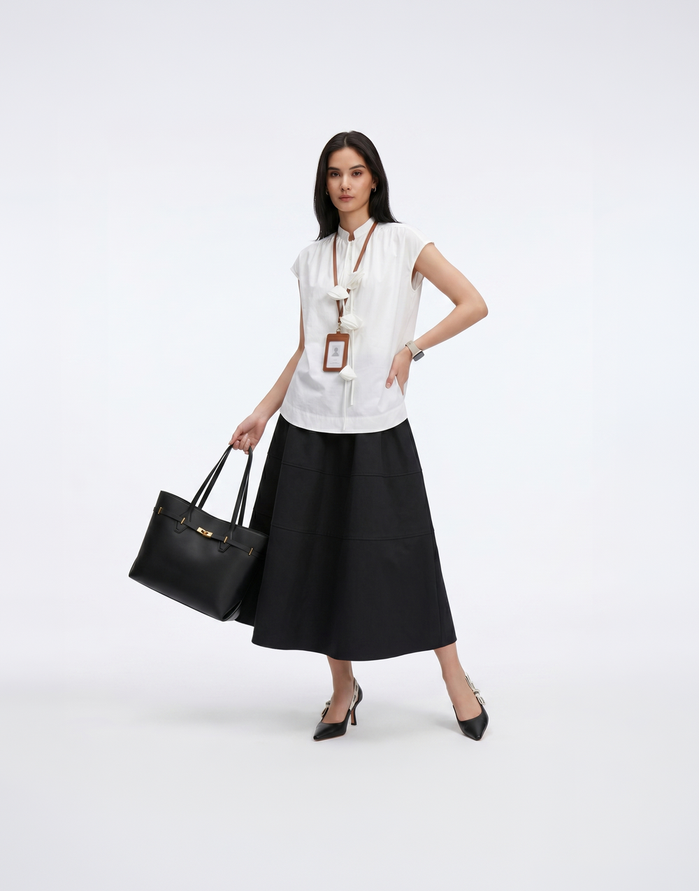 Cooling, Breathable With Tummy Control Allure Skirt