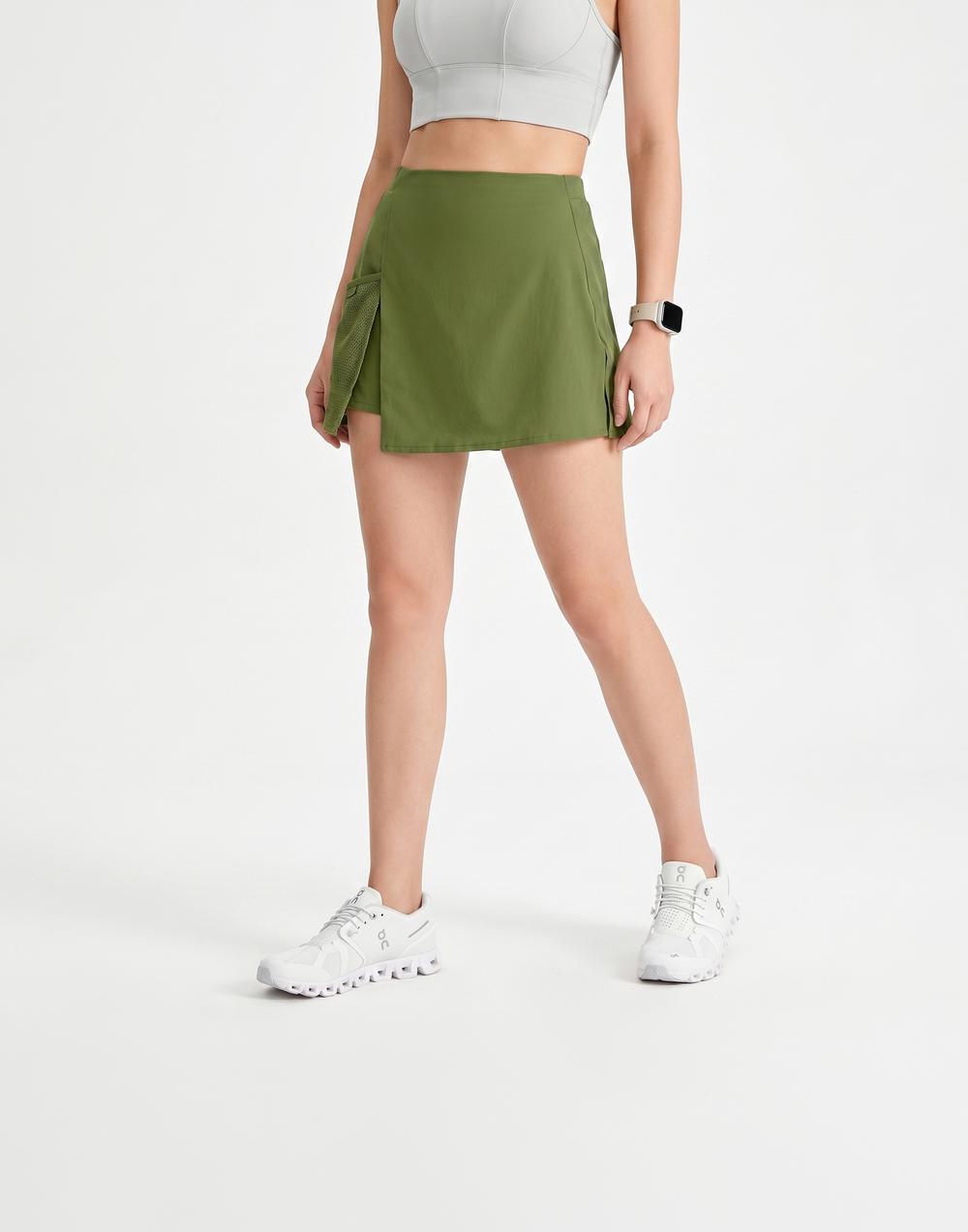 Buy 1, Get 1 Free - Cooling, Breathable, Wrinkle-Free HandsFree Skort With 3 Pockets