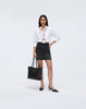 Cooling & Stretchable With Tummy Control Signature Denim Skirt With Pockets