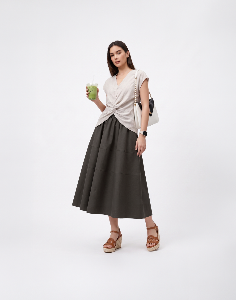 Cooling, Breathable With Tummy Control Allure Skirt