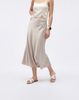 Cooling, Breathable & Crease-Free Lumi Silk Skirt With Zip