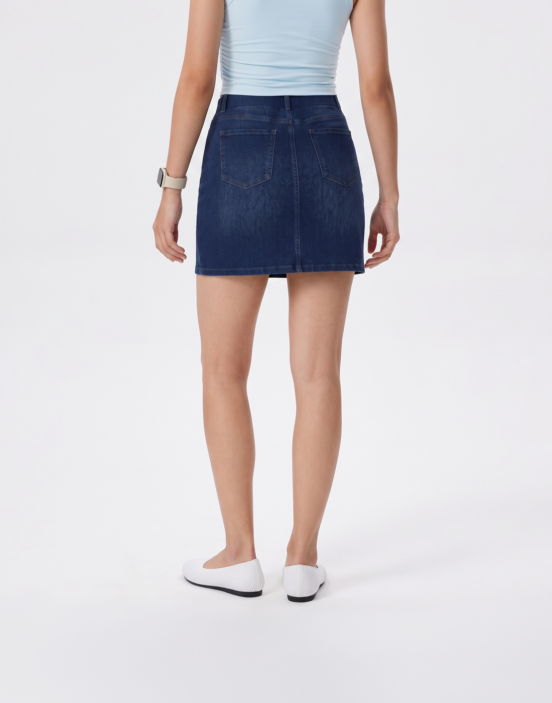 Cooling, Buttery Soft & Stretchy Tummy Control Coast Skort With Inner Shorts