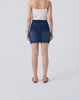 Cooling & Stretchable With Tummy Control Signature Denim Skirt With Pockets