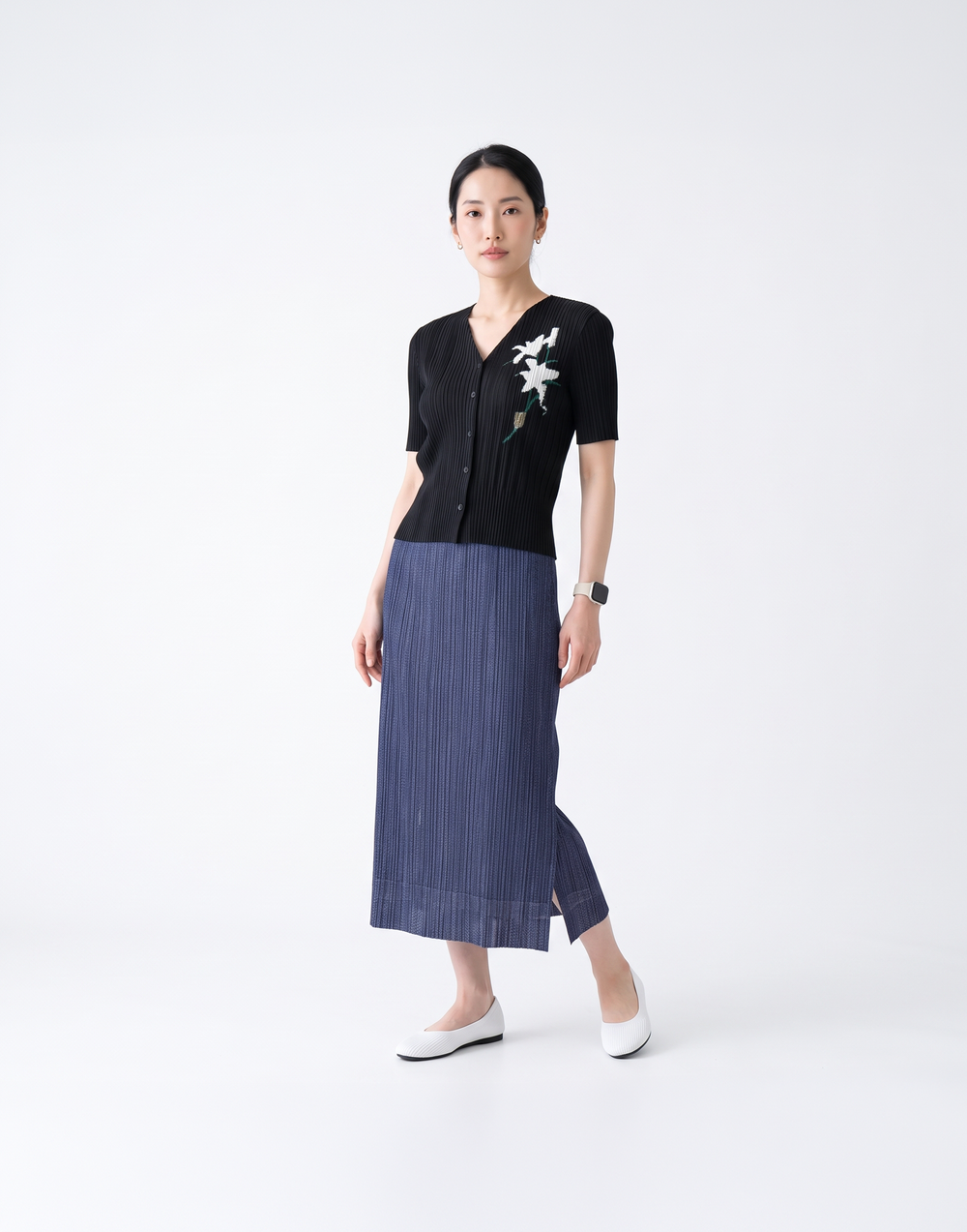 Wrinkle-Free, Cooling & Breathable Free Size Noelle Skirt