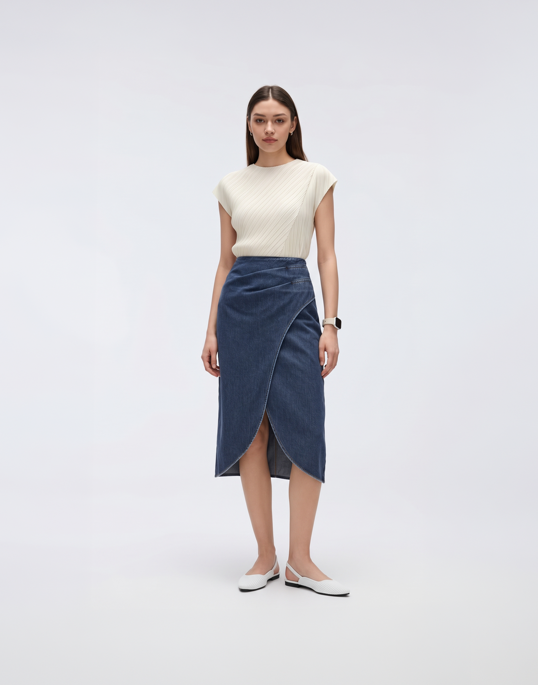 Buttery Soft, Cooling & Stretchy Bella Skirt With Elastic Waistband