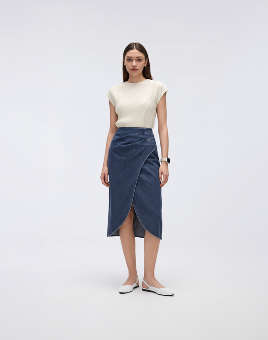 Buttery Soft, Cooling & Stretchy Bella Skirt With Elastic Waistband