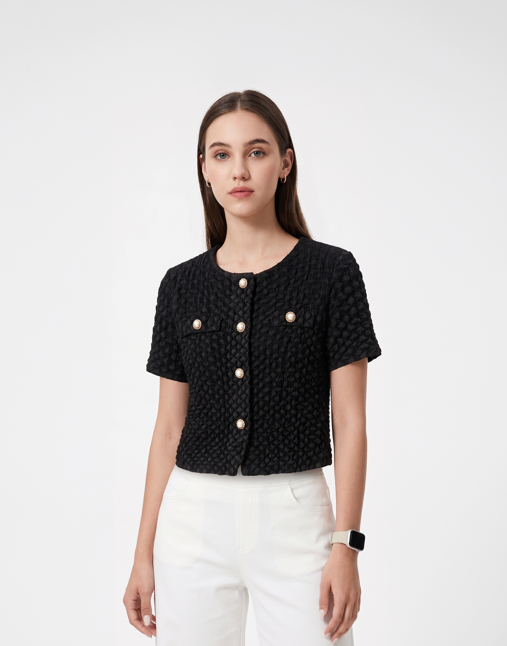 Wrinkle-Free, Cooling & Breathable Free Size Lit Pleated Set