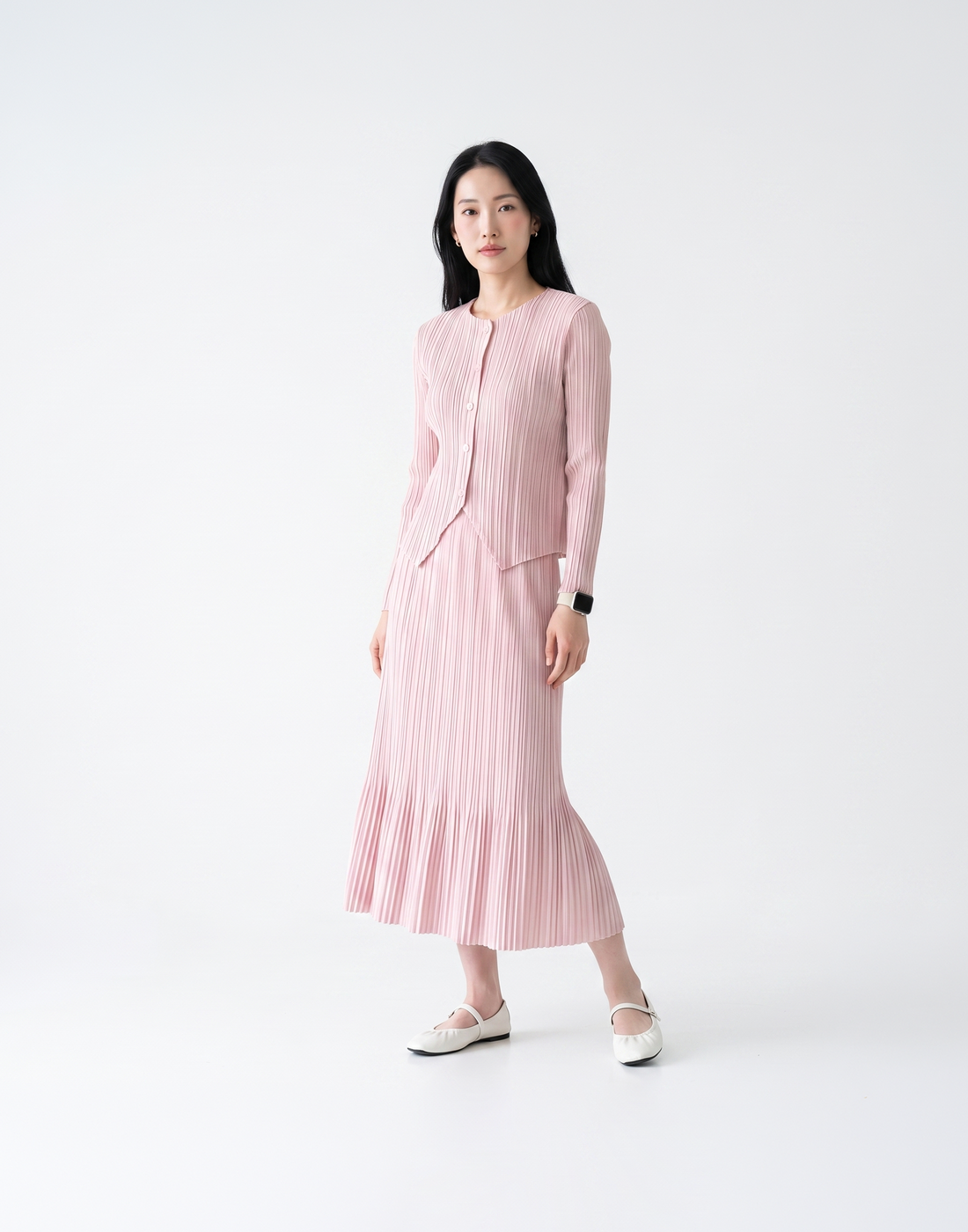 Wrinkle-Free, Cooling & Breathable Harmony Skirt With Stretchy Waistband