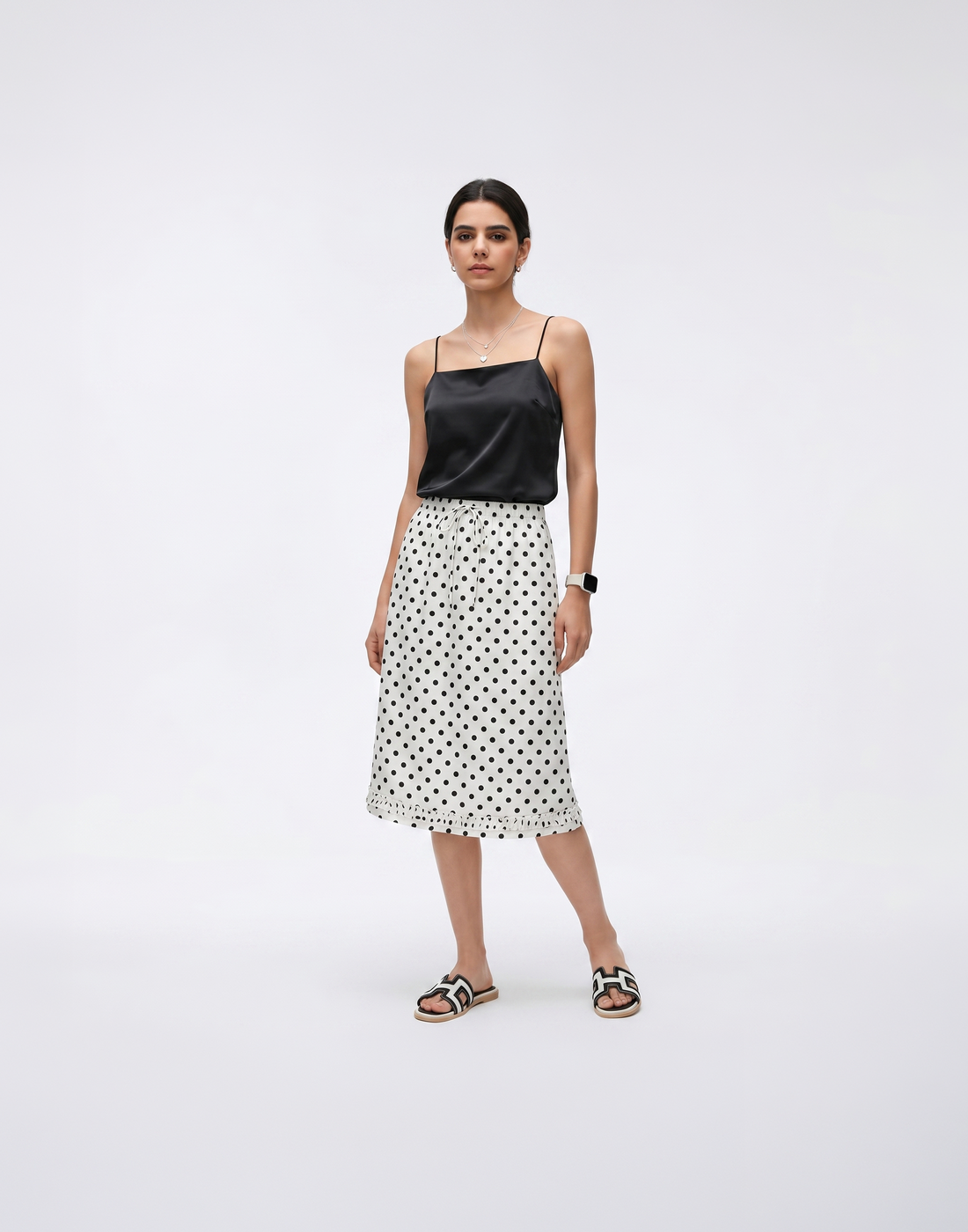 Cooling, Airy & Flattering Paris Skirt With Stretchy Waistband