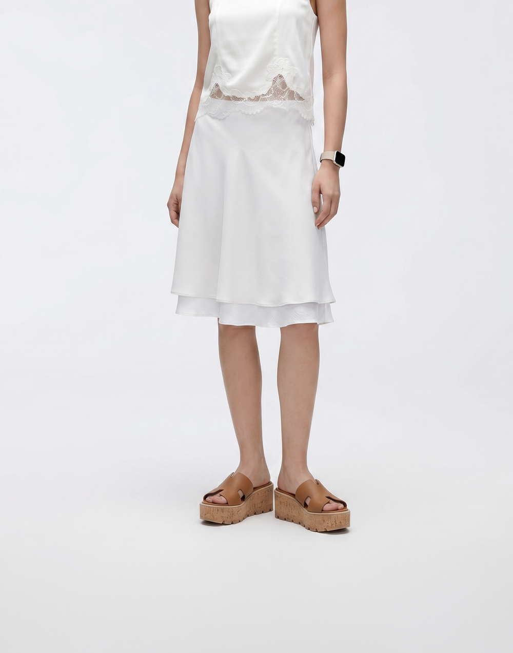 Cooling, Breathable & Crease-Resistant Frost Skirt With Stretchy Waistband