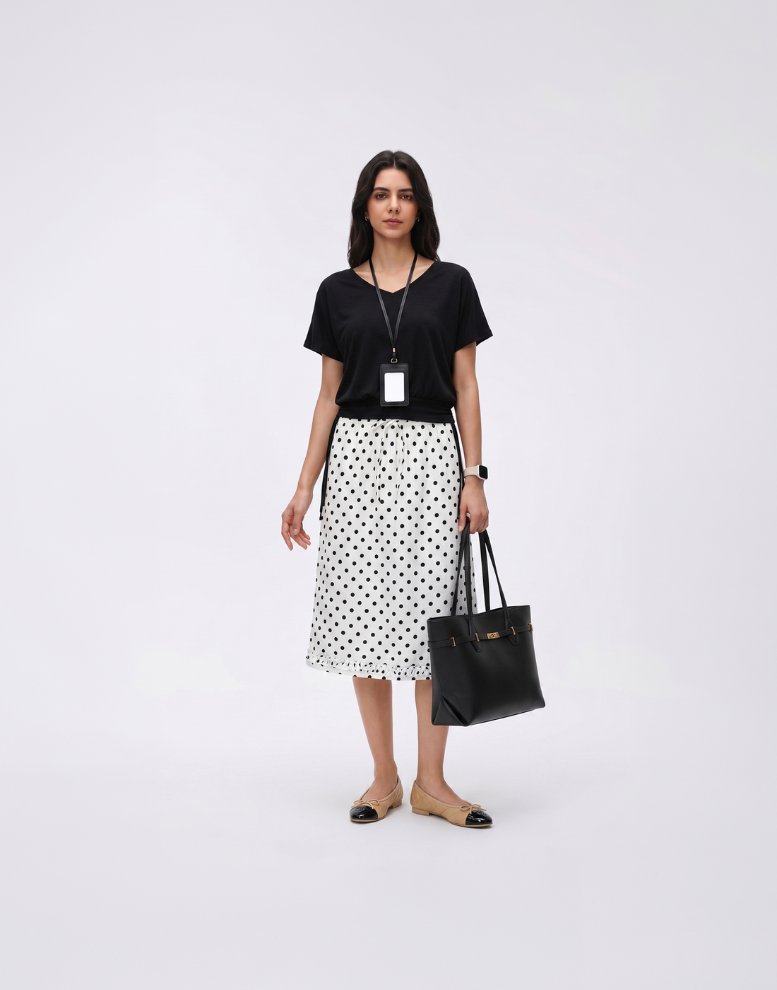 Cooling, Airy & Flattering Paris Skirt With Stretchy Waistband