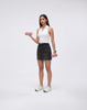 Cooling & Stretchable With Tummy Control Signature Denim Skirt With Pockets