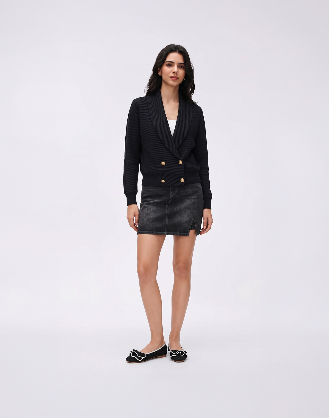 Cooling, Buttery Soft & Stretchy Tummy Control Coast Skort With Inner Shorts
