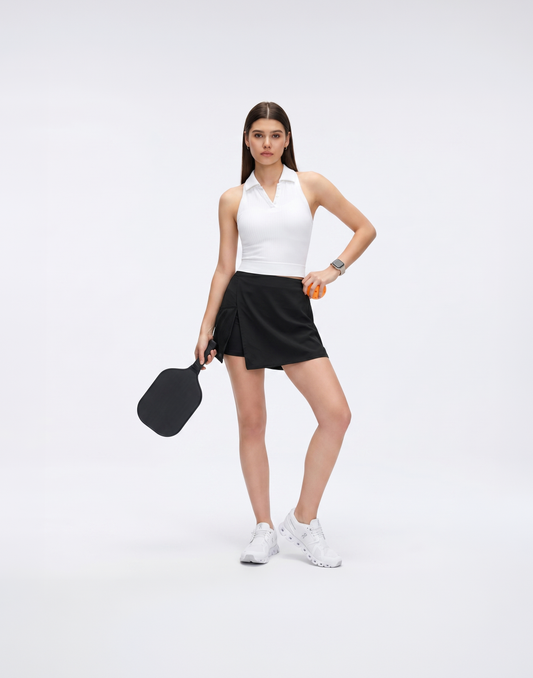 Buy 1, Get 1 Free - Cooling, Breathable, Wrinkle-Free HandsFree Skort With 3 Pockets