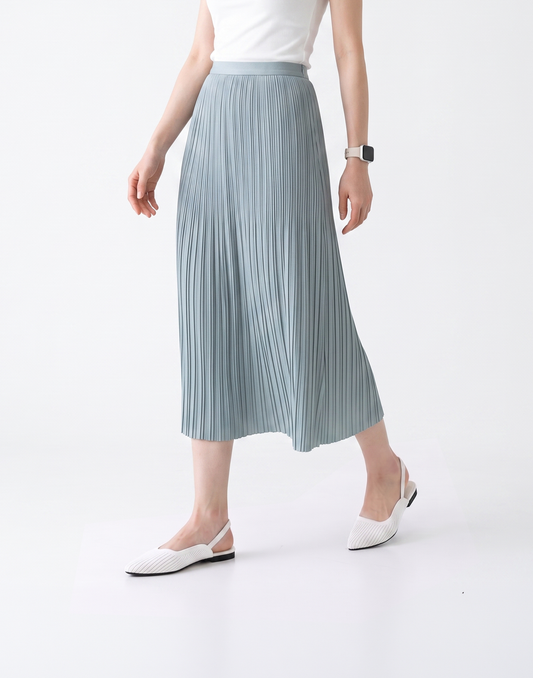 Wrinkle-Free, Cooling & Breathable Free Size Twirl Skirt With Stretchy Waistband