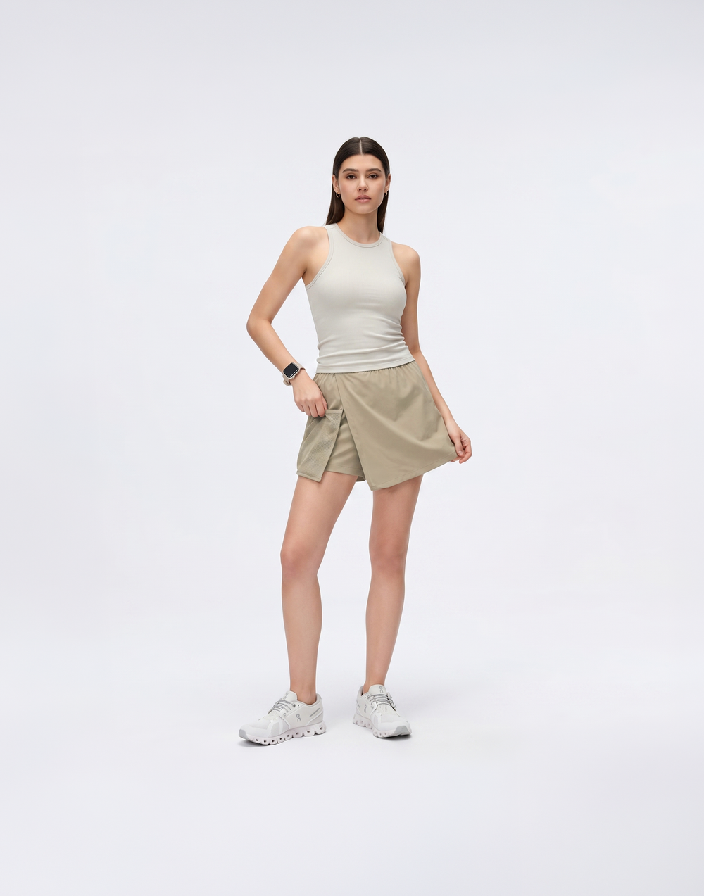 Buy 1, Get 1 Free - Cooling, Breathable, Wrinkle-Free HandsFree Skort With 3 Pockets