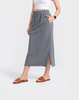 Cooling, Breathable & Buttery Soft Deluxe Skirt With Stretchable Waistband & Pockets