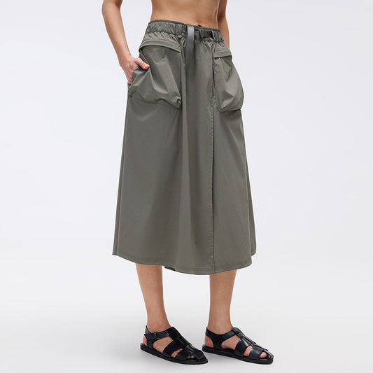 Traveller Skirt With Theft-Proof Pockets & Adjustable Waistband