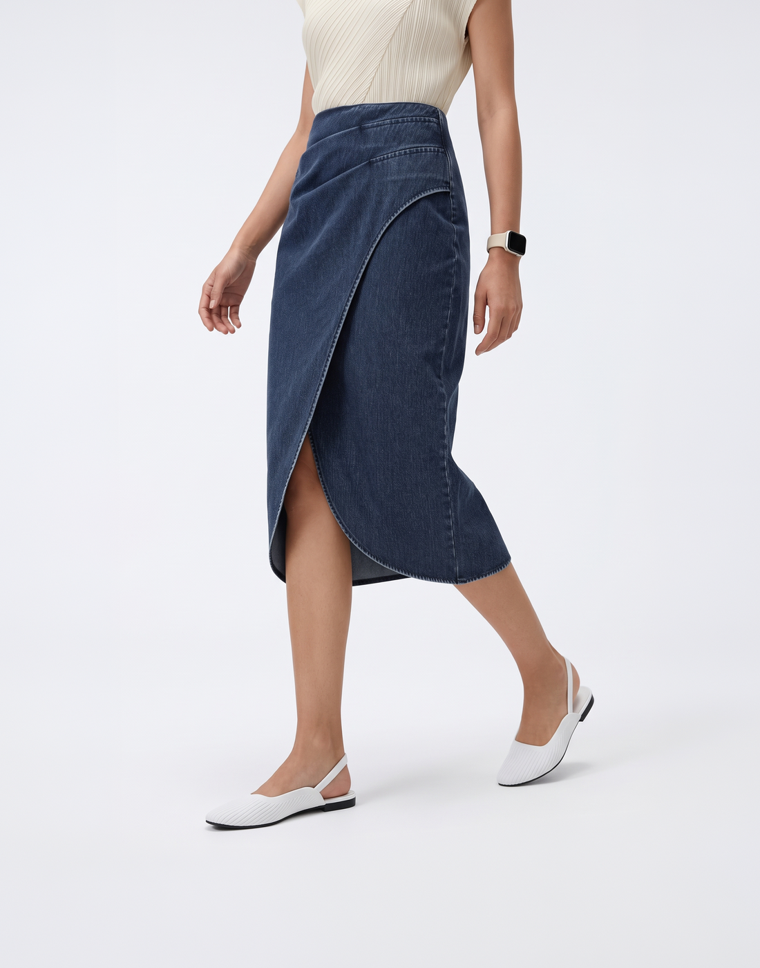 Buttery Soft, Cooling & Stretchy Bella Skirt With Elastic Waistband
