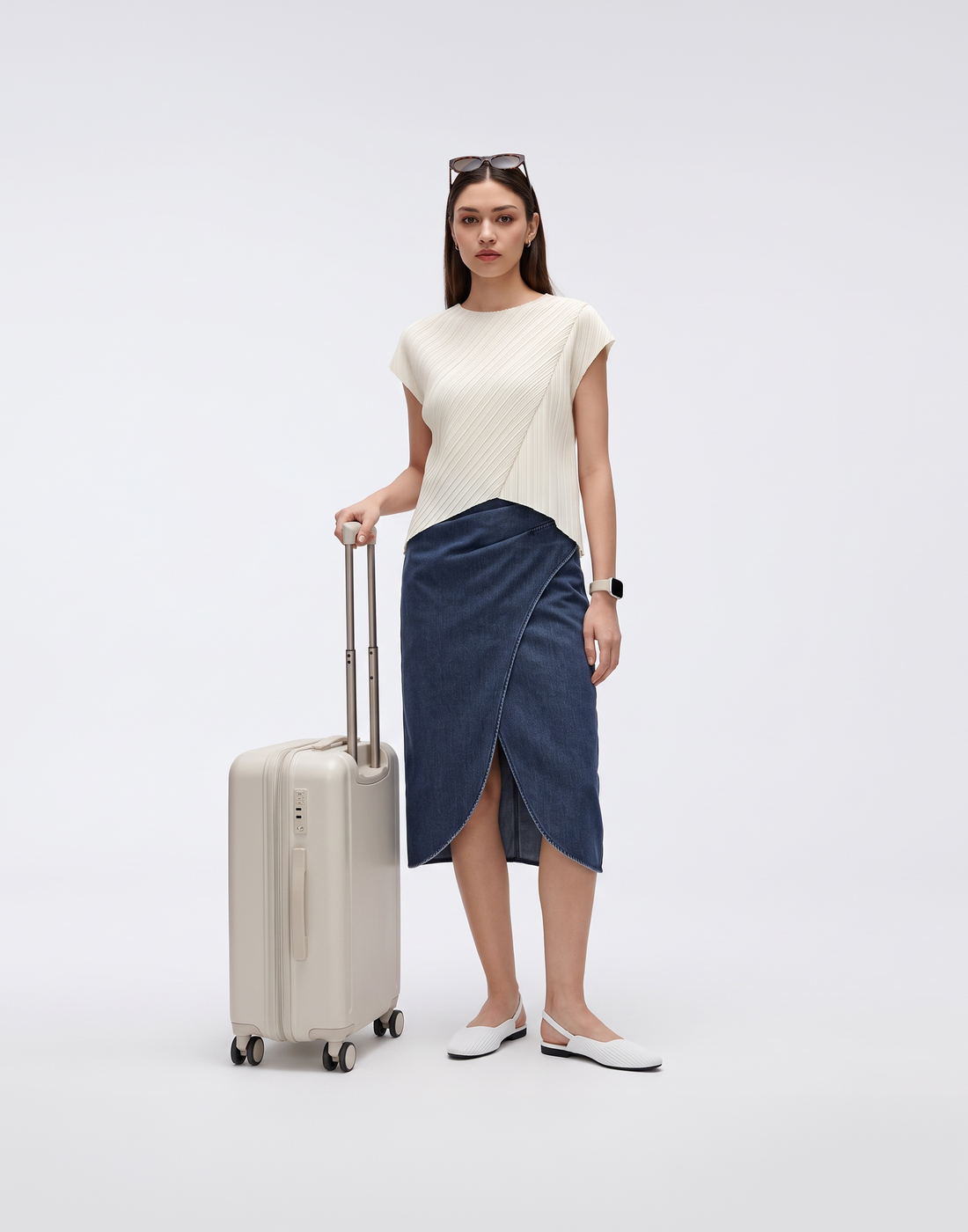 Buttery Soft, Cooling & Stretchy Bella Skirt With Elastic Waistband