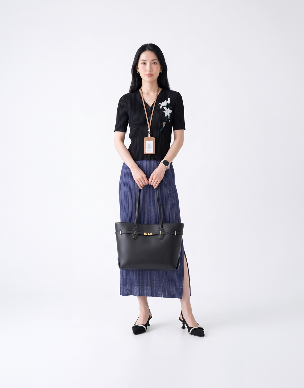 Wrinkle-Free, Cooling & Breathable Free Size Noelle Skirt