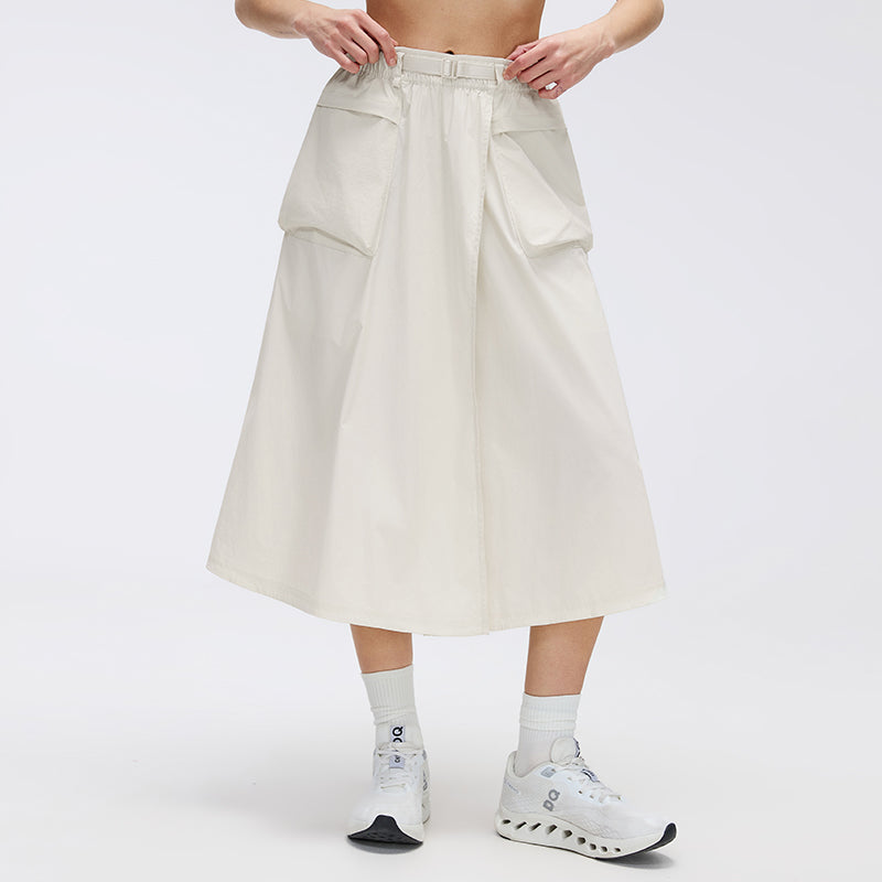 Traveller Skirt With Theft-Proof Pockets & Adjustable Waistband