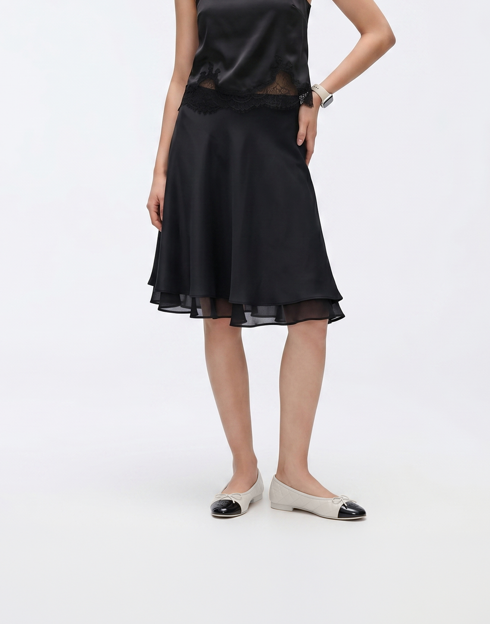 Cooling, Breathable & Crease-Resistant Frost Skirt With Stretchy Waistband