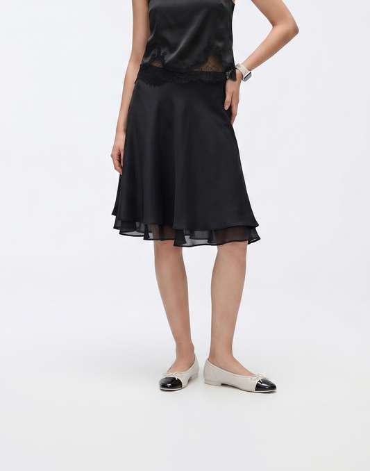 Cooling, Breathable & Crease-Resistant Frost Skirt With Stretchy Waistband