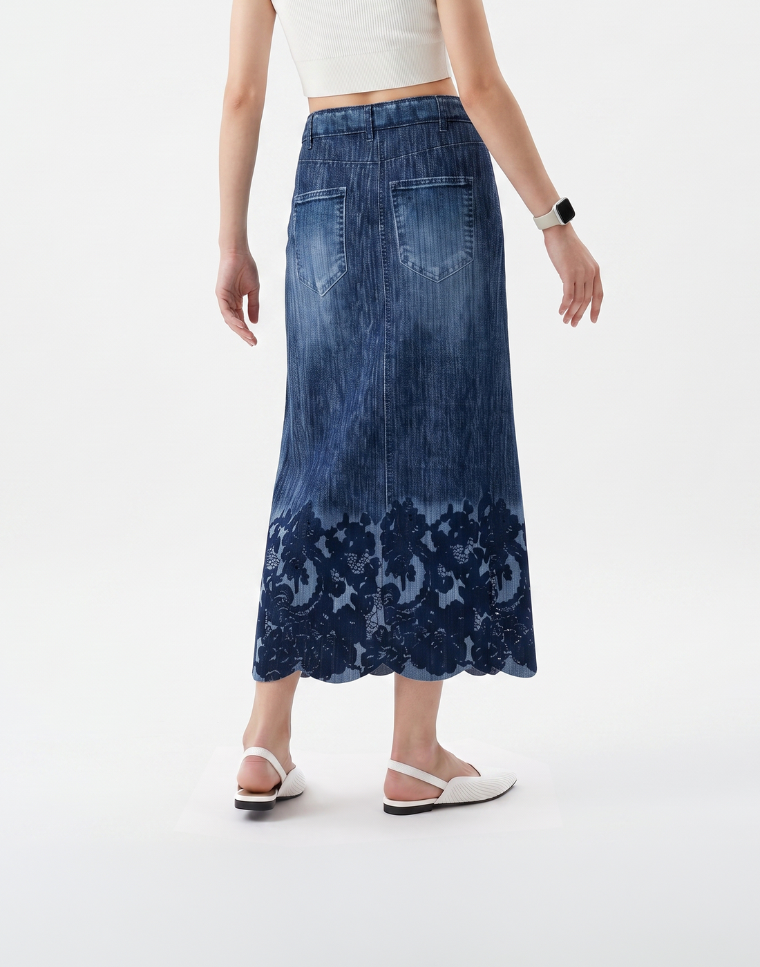 Cooling, Breathable & Stretchy Free Size Manhattan Pleated Skirt
