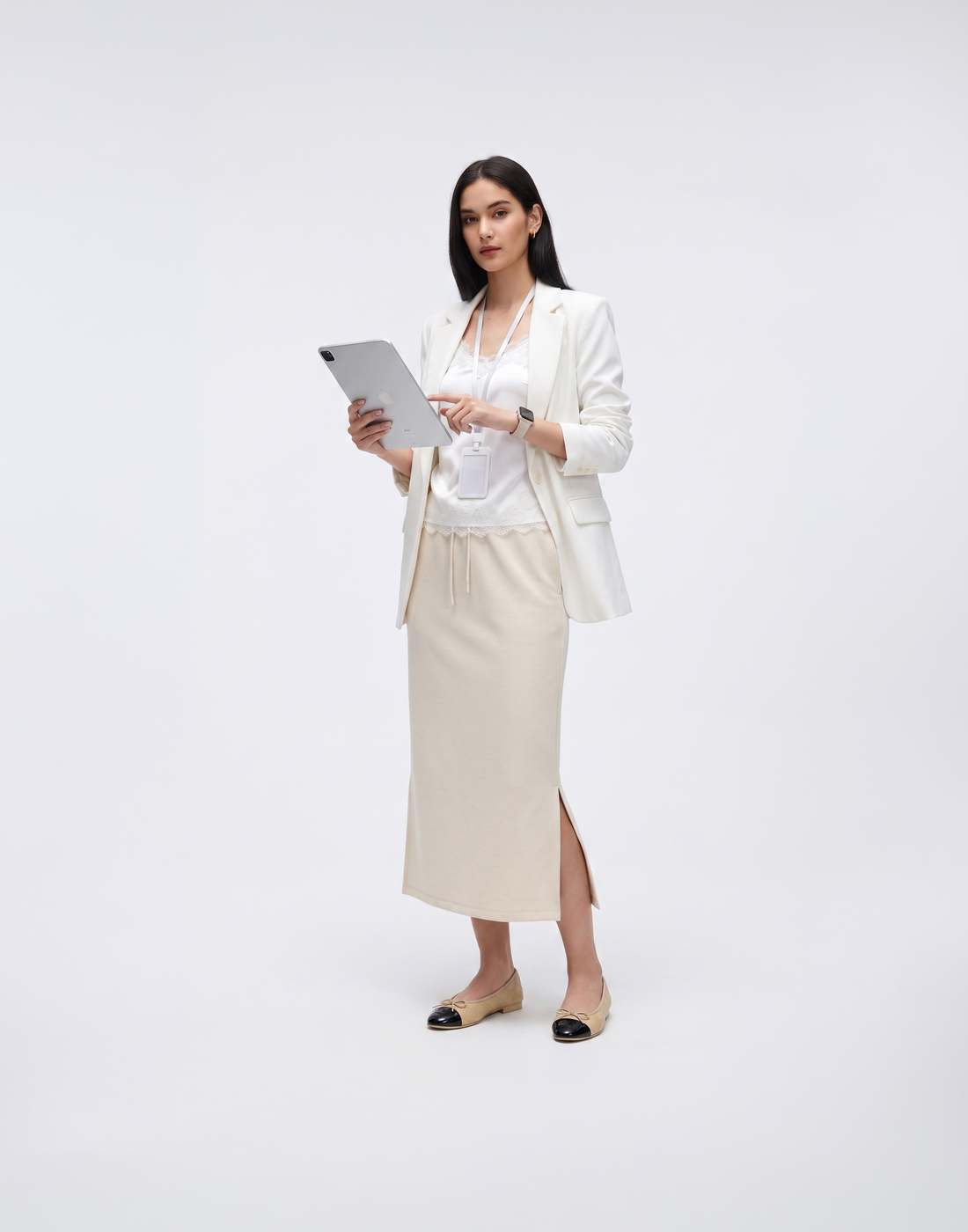 Cooling, Breathable & Buttery Soft Deluxe Skirt With Stretchable Waistband & Pockets