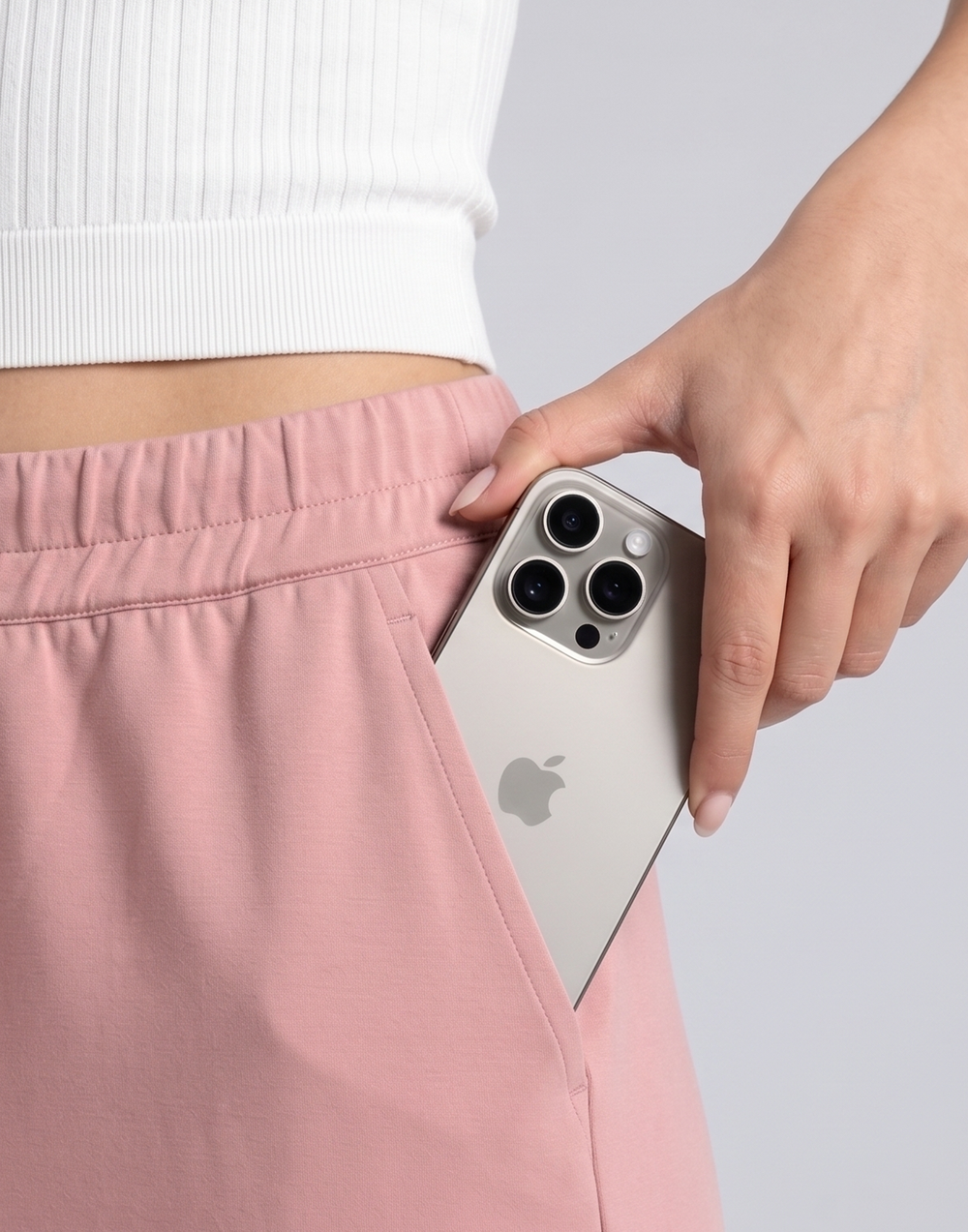 Buy 1, Get 1 Free - Cooling, Breathable & Buttery Soft Deluxe Skirt With Stretchable Waistband & Pockets