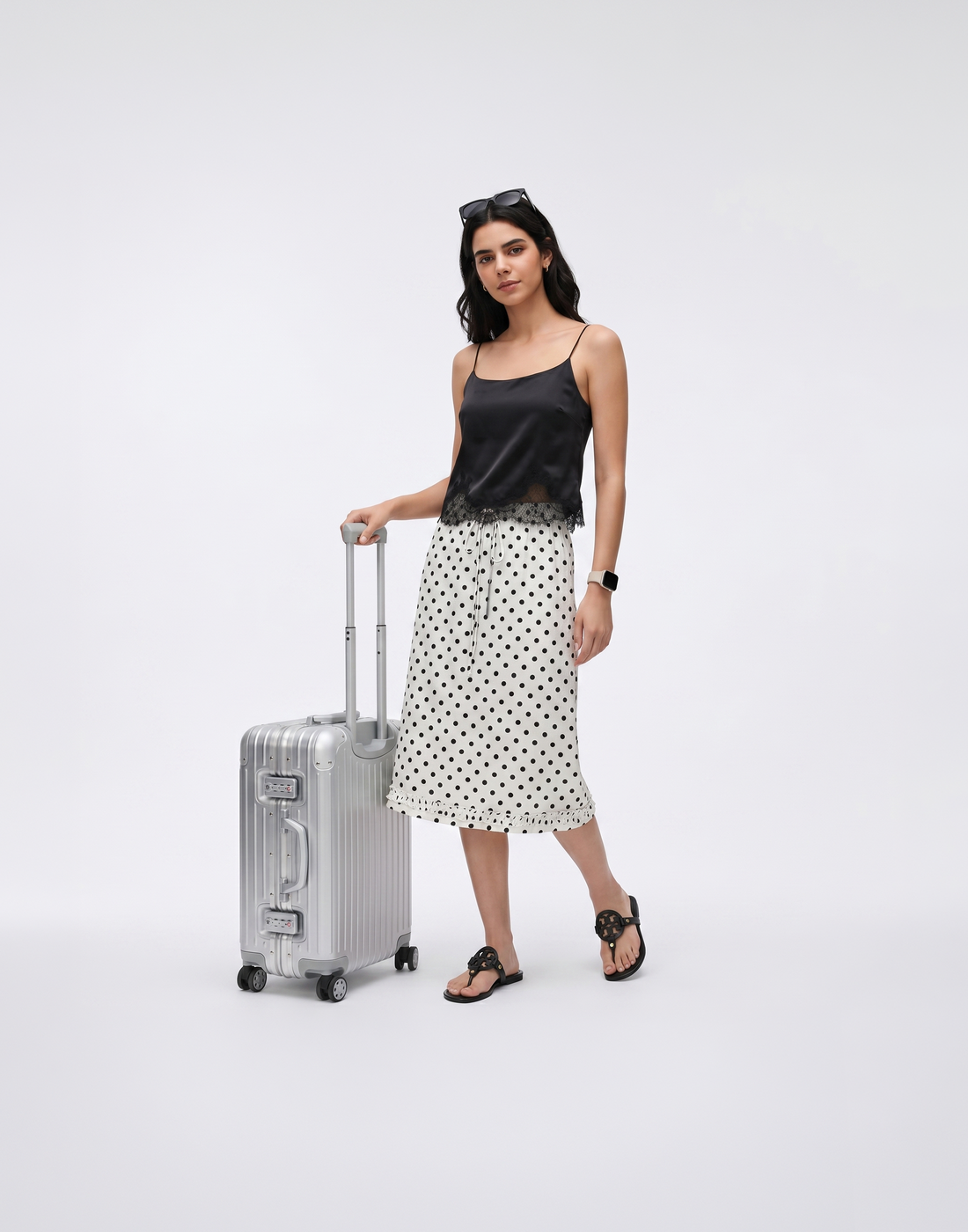 Cooling, Airy & Flattering Paris Skirt With Stretchy Waistband