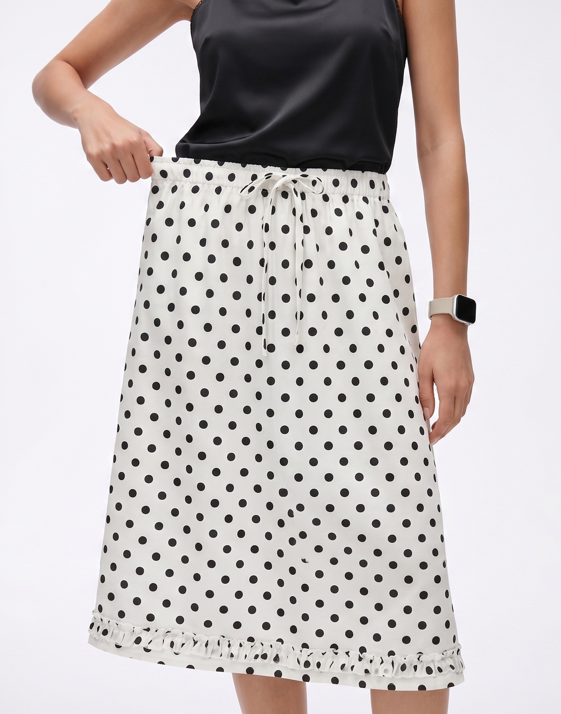 Cooling, Airy & Flattering Paris Skirt With Stretchy Waistband
