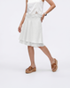 Cooling, Breathable & Crease-Resistant Frost Skirt With Stretchy Waistband