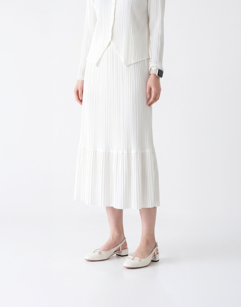 Wrinkle-Free, Cooling & Breathable Harmony Skirt With Stretchy Waistband