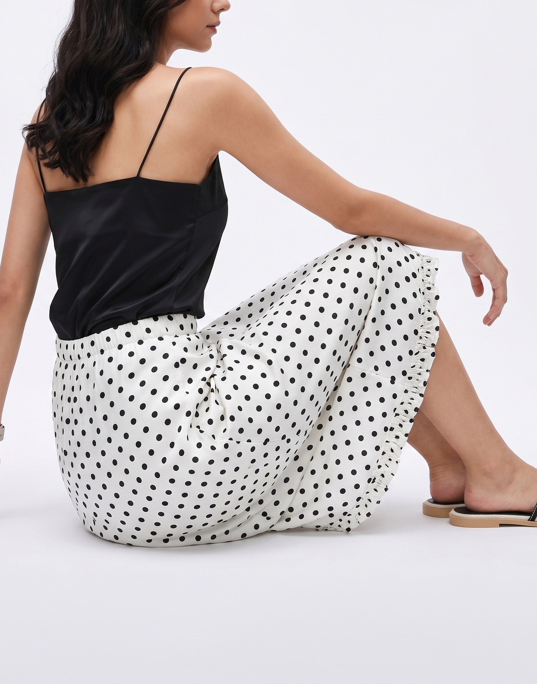 Cooling, Airy & Flattering Paris Skirt With Stretchy Waistband