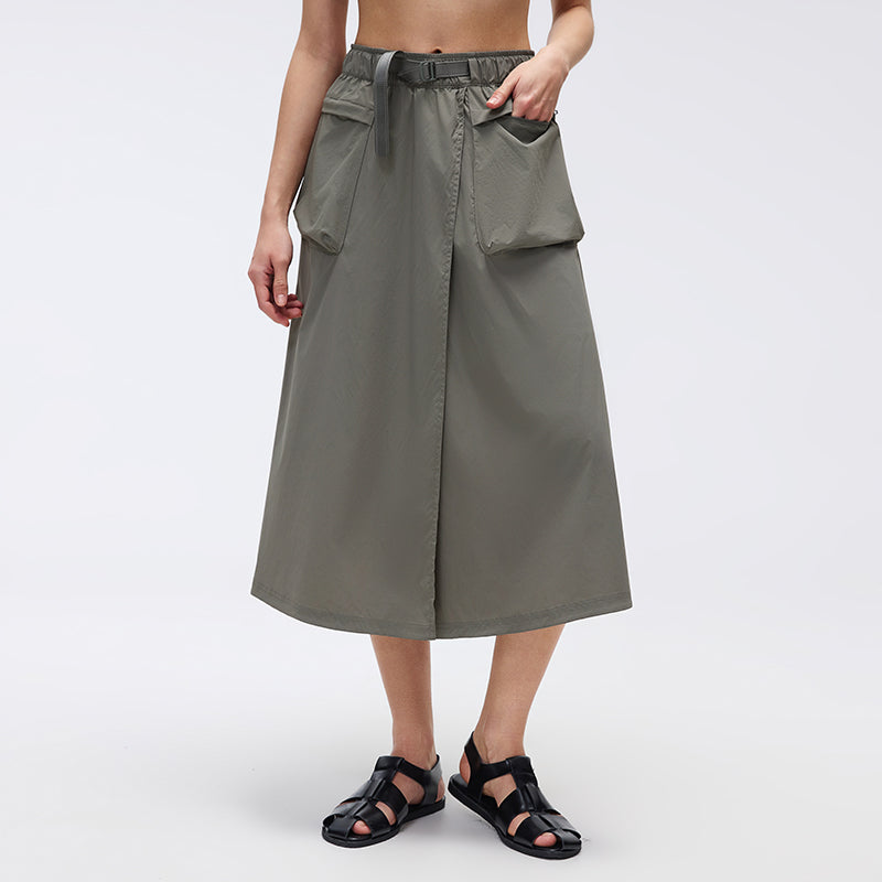 Traveller Skirt With Theft-Proof Pockets & Adjustable Waistband