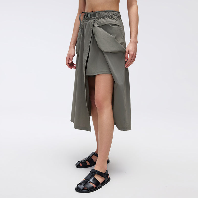 Traveller Skirt With Theft-Proof Pockets & Adjustable Waistband