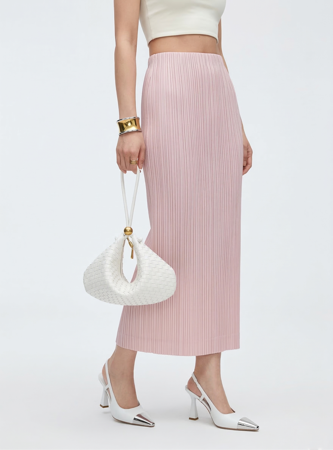 Wrinkle-Free, Cooling & Breathable Arise Skirt With Stretchable Waistline & Pockets