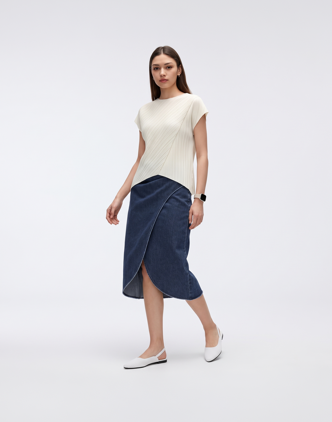 Buttery Soft, Cooling & Stretchy Bella Skirt With Elastic Waistband