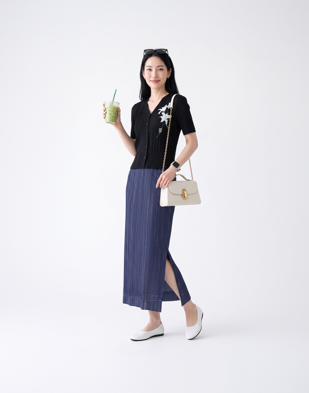 Wrinkle-Free, Cooling & Breathable Free Size Noelle Skirt