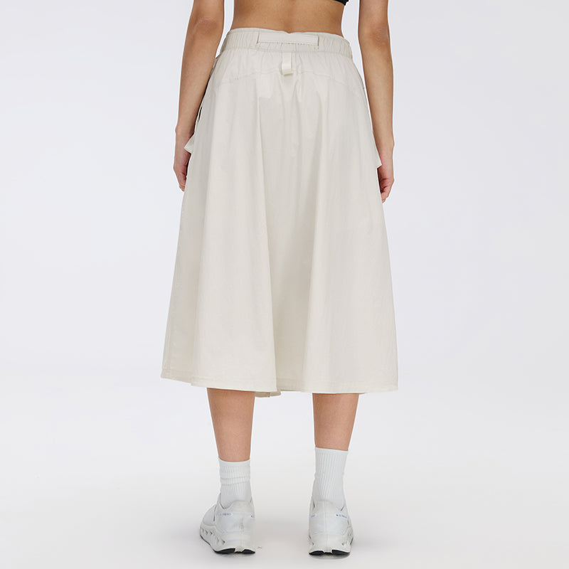 Traveller Skirt With Theft-Proof Pockets & Adjustable Waistband