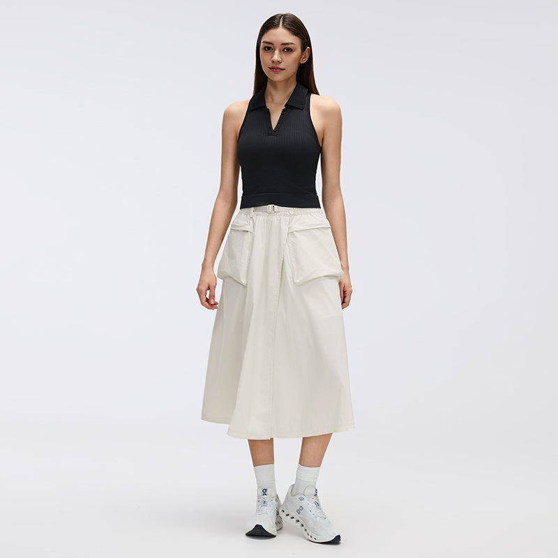 Traveller Skirt With Theft-Proof Pockets & Adjustable Waistband
