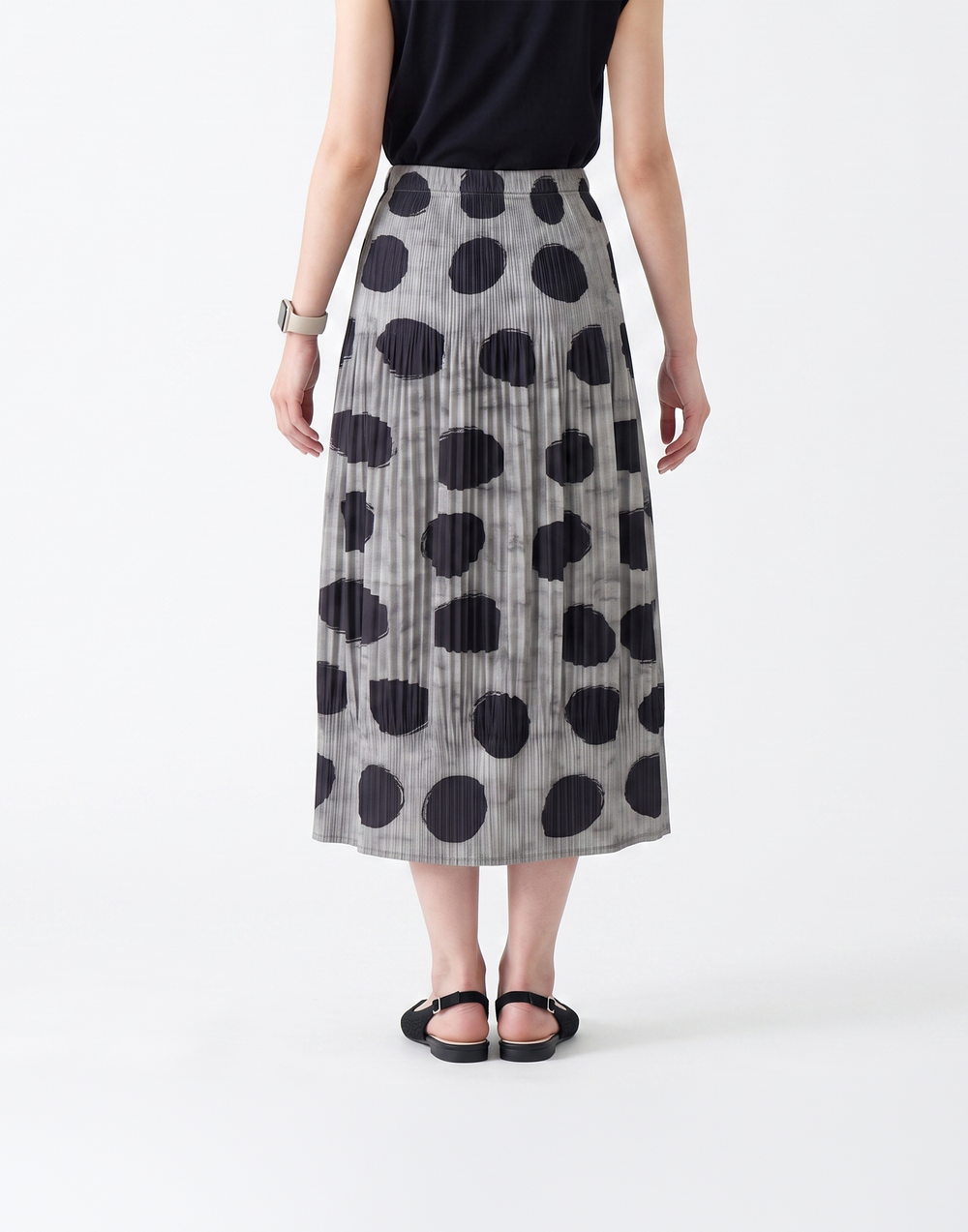 Wrinkle-Free, Cooling & Breathable Free Size Element Skirt With Stretchy Waistband