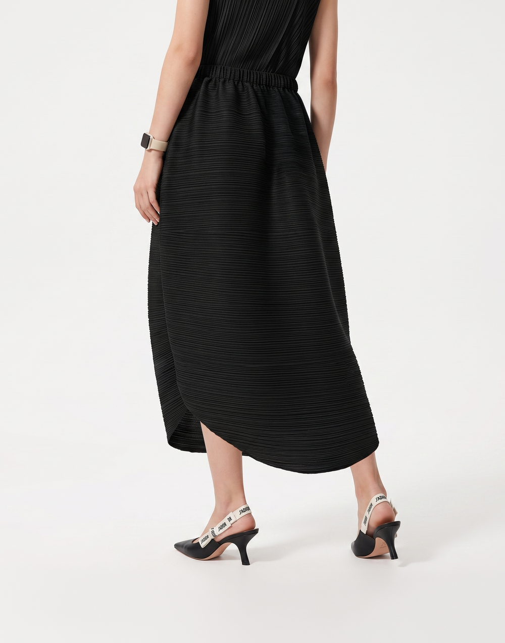 Wrinkle-Free, Cooling & Breathable Free Size With Stretchy Waistband Float Skirt