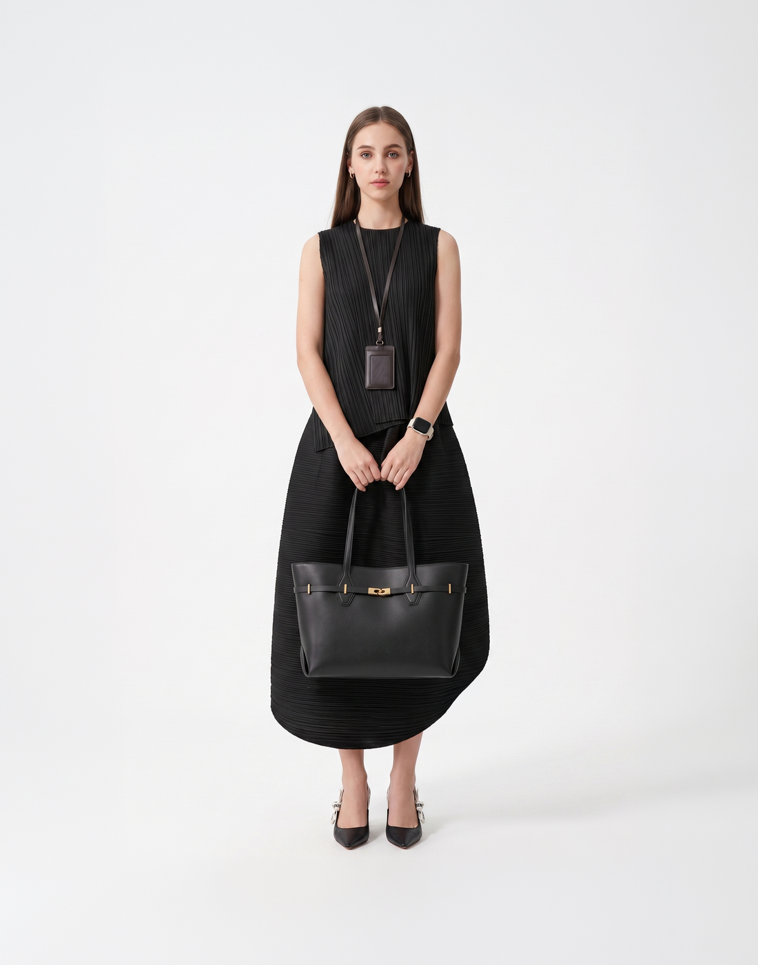 Wrinkle-Free, Cooling & Breathable Free Size With Stretchy Waistband Float Skirt