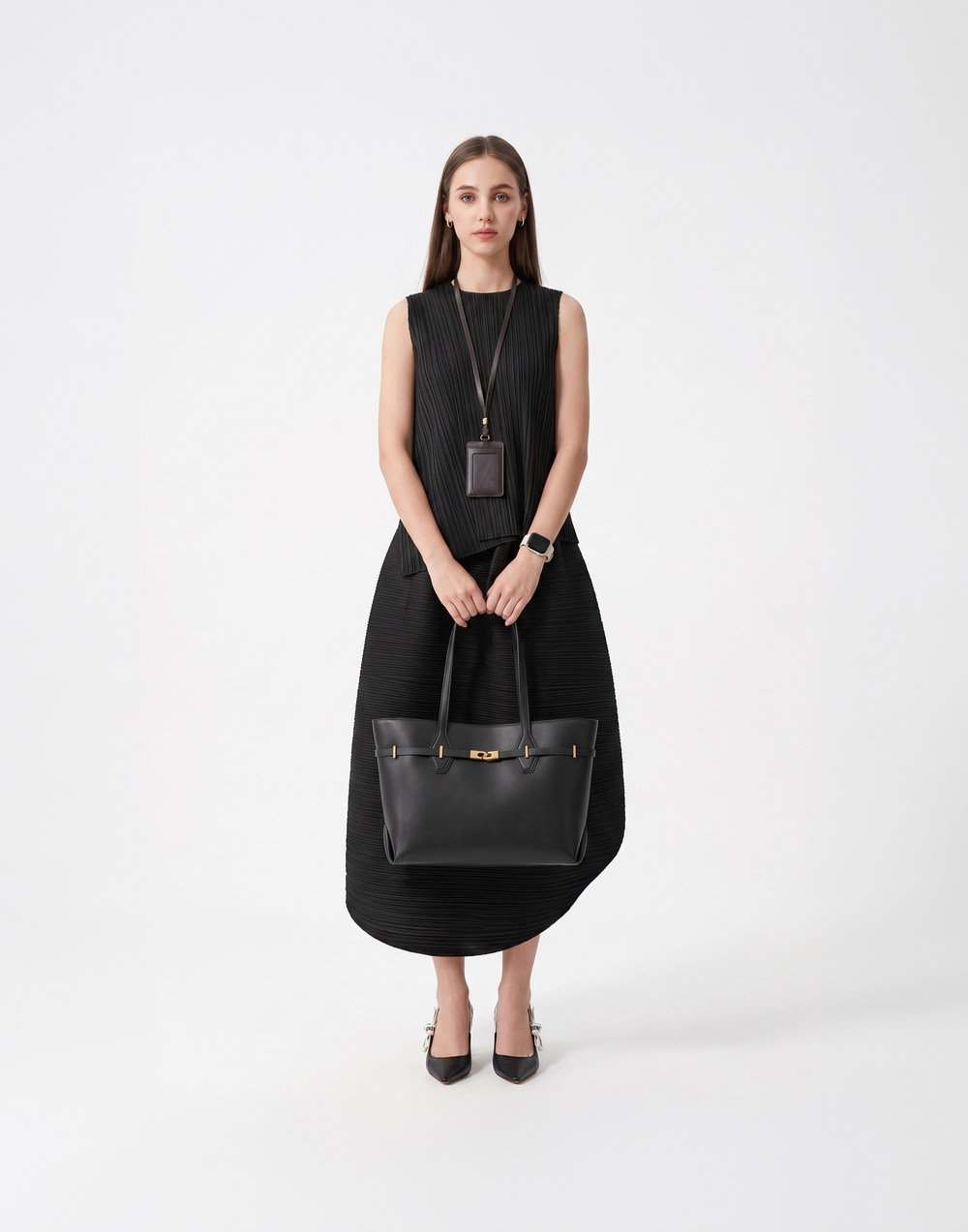 Wrinkle-Free, Cooling & Breathable Free Size With Stretchy Waistband Float Skirt