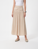 Wrinkle-Free, Cooling & Breathable Free Size Lit Pleated Set