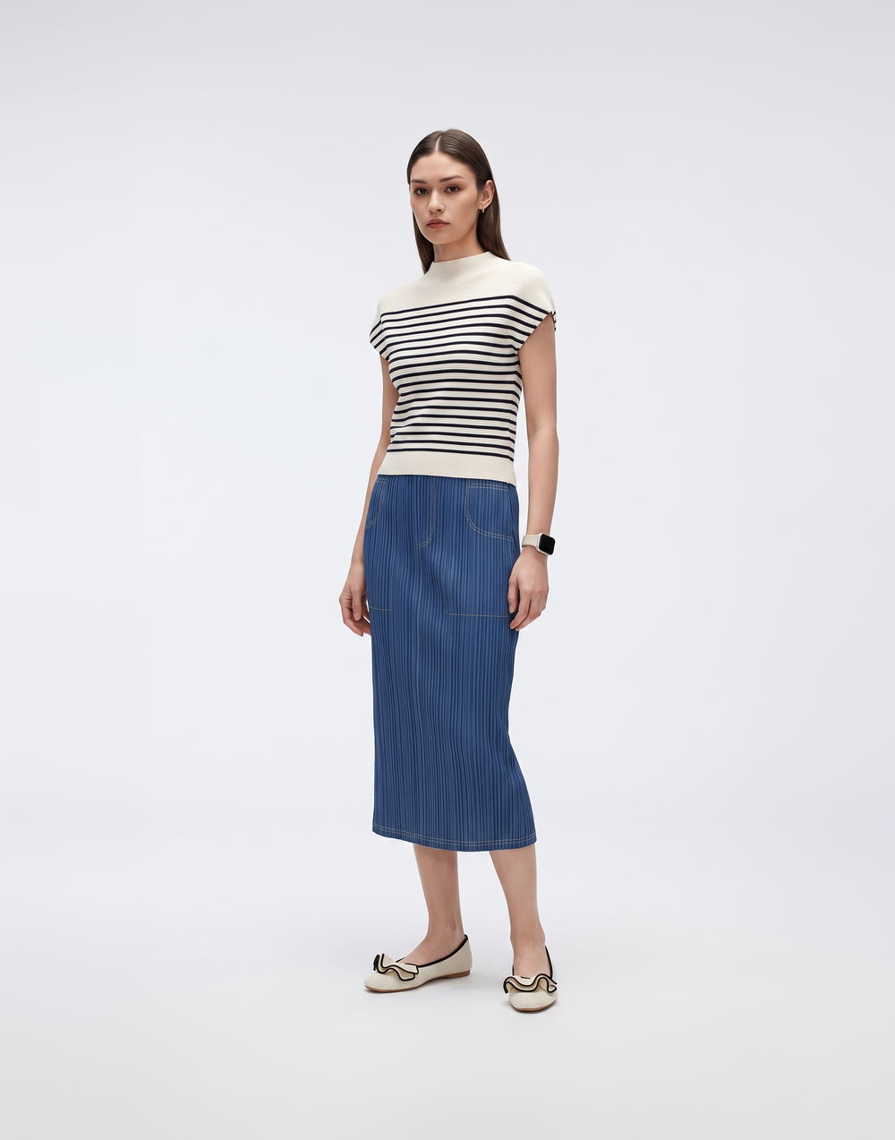Wrinkle-Free, Cooling, Breathable Free Size Softline Skirt